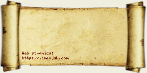 Paja Balzamović vizit kartica